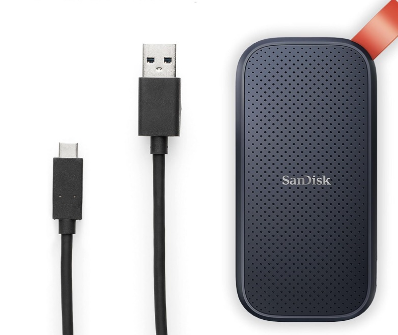 Εξωτερικός Σκληρός SANDISK 1Tb Portable SSD USB 3.2 Gen2